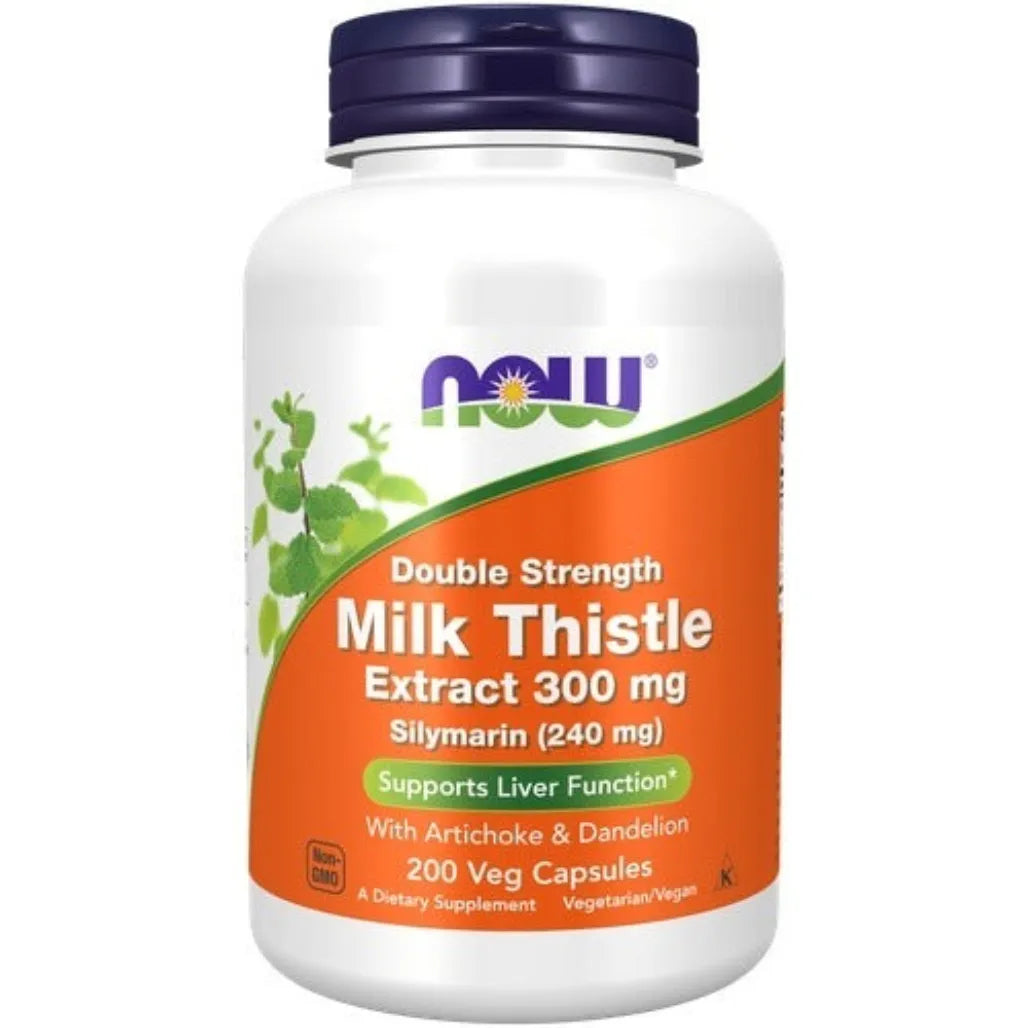 Double Strength Milk Thistle Extract 300 mg NOW