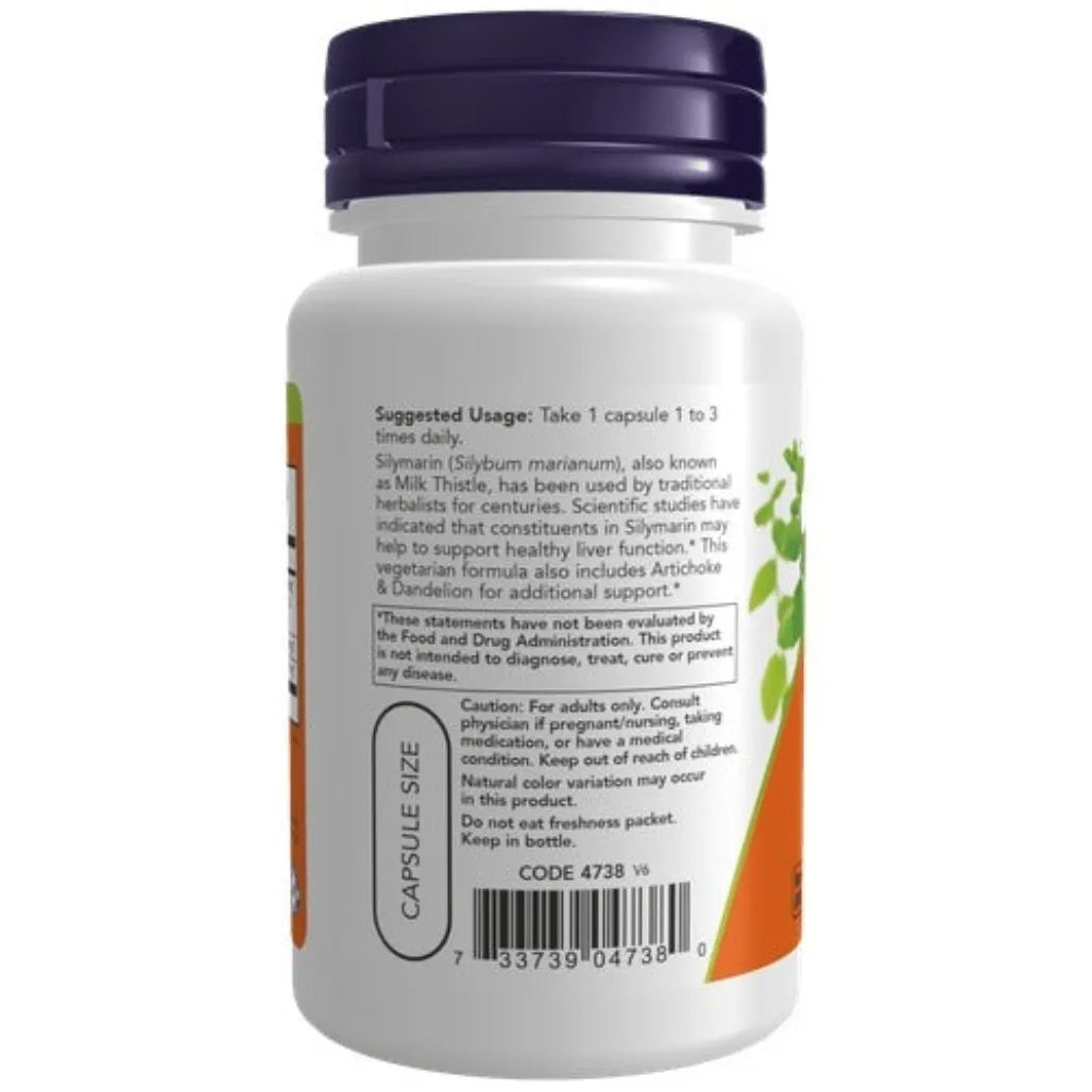 Double Strength Milk Thistle Extract 300 mg NOW