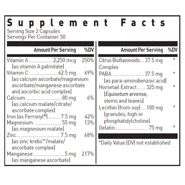 Hair, Skin and Nails Plus Formula Douglas Laboratories