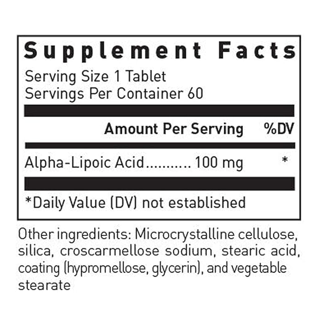 Alpha-Lipoic Acid (100mg) Douglas Laboratories