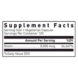 Biotin 8mg Douglas Laboratories