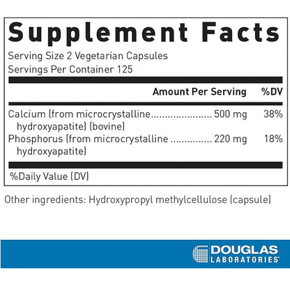 Calcium Microcrystalline Hydroxyapatite Douglas Laboratories
