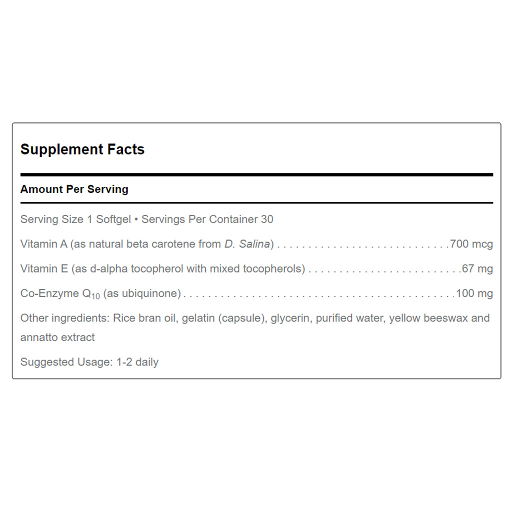 CO-ENZYME Q10 Douglas Labs