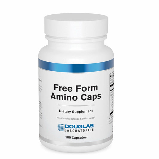  Douglas Laboratories Free Form Amino Caps - 100 Capsules | Enhance Your Nutritional Intake 