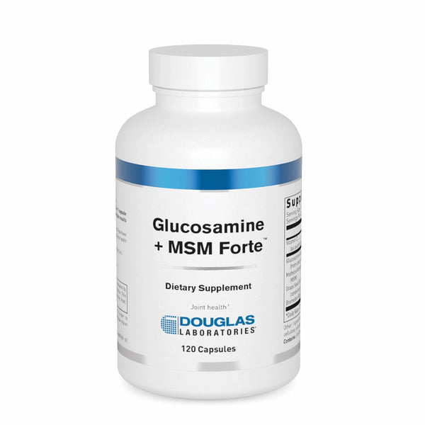 Glucosamine + MSM Forte by Douglas Laboratories - 120 Capsules | Promote Healthy Cartilage