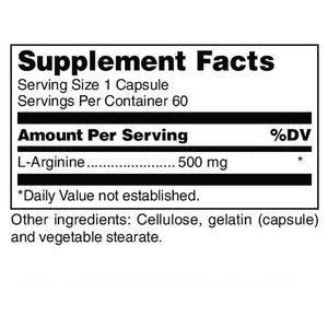 L- ARGININE 500MG Douglas laboratories