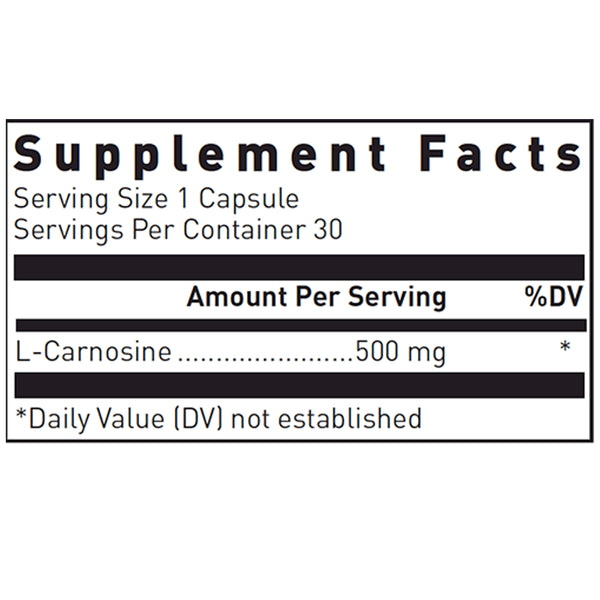 L-Carnosine 500mg Douglas Laboratories