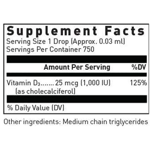 Liquid Vitamin D3 Douglas Laboratories