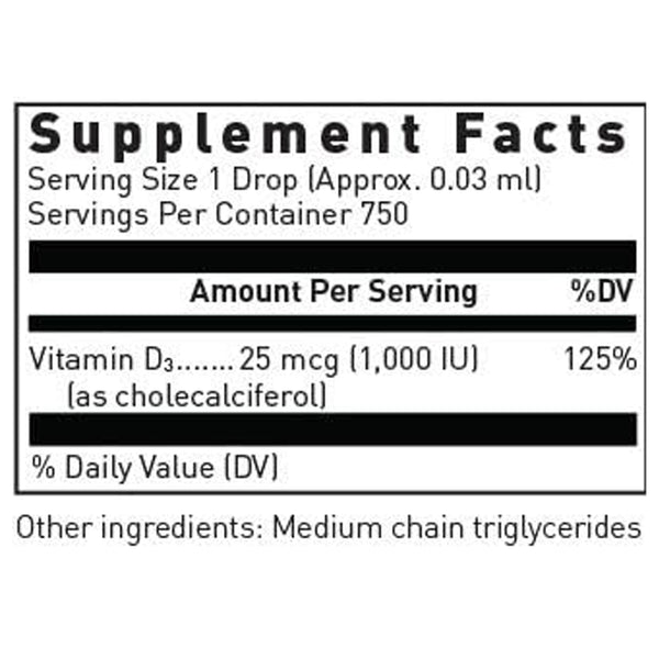 Liquid Vitamin D3 Douglas Laboratories