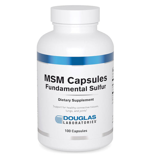 MSM Capsules Fundamental Sulfur Douglas laboratories
