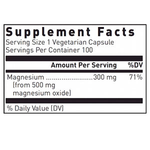 Magnesium Oxide 500mg Douglas Laboratories