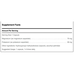 Magnesium Potassium Aspartate Douglas Laboratories