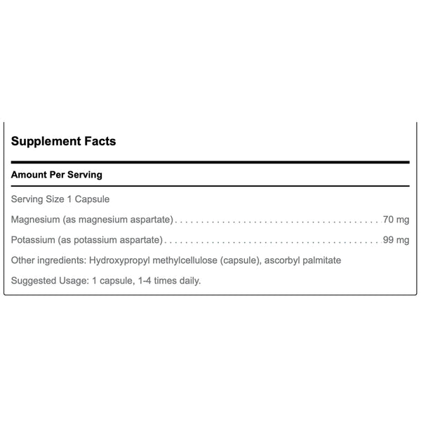 Magnesium Potassium Aspartate Douglas Laboratories