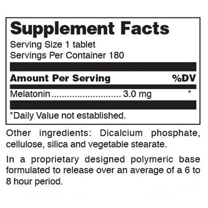 Melatonin PR 3 mg 180 tabs Douglas laboratories