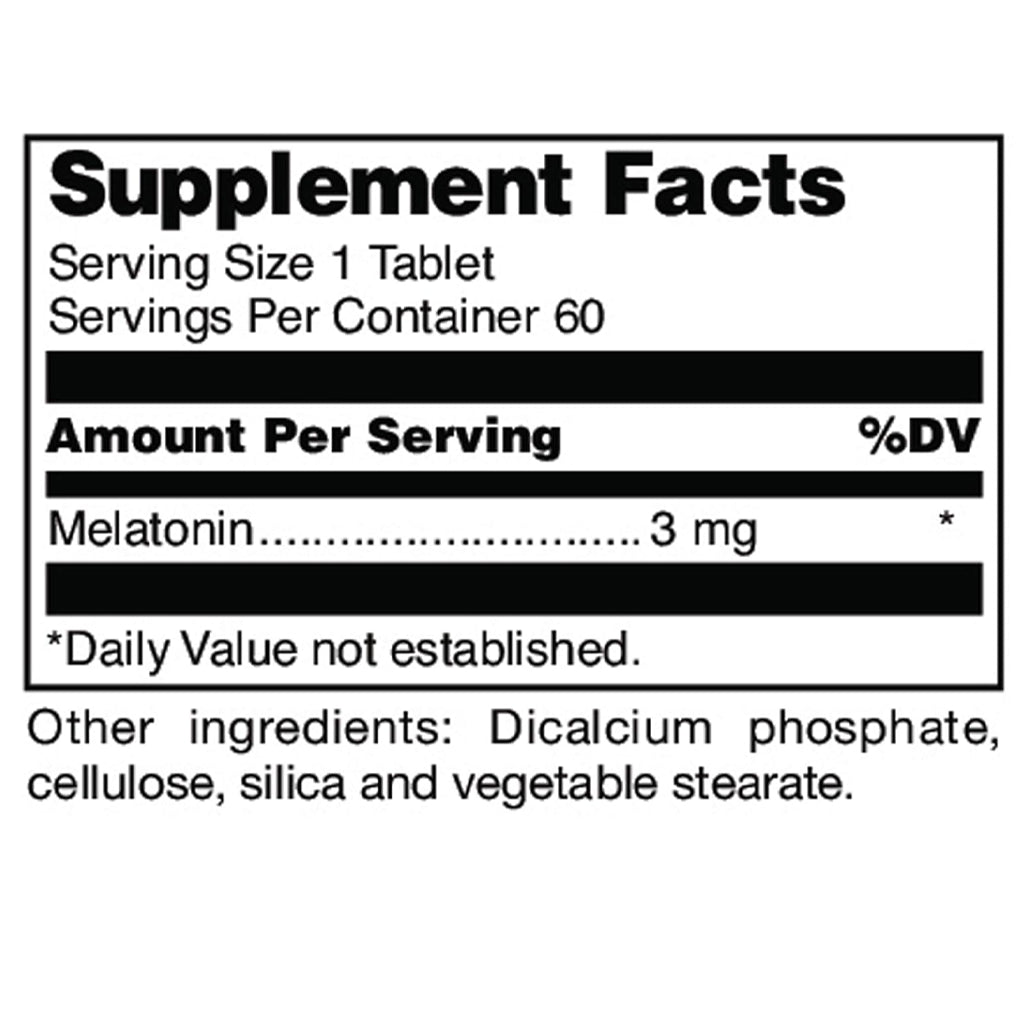 Melatonin PR 3 mg 60 tabs Douglas laboratories