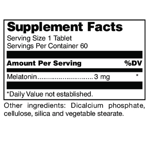 Melatonin PR 3 mg 60 tabs Douglas laboratories