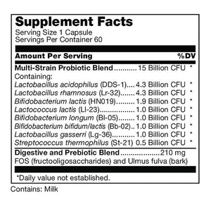Multi-Probiotic 15 Billion 60 vegcaps Douglas Laboratories