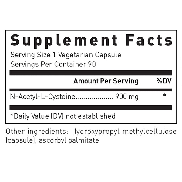 N Acetyl L Cysteine 900mg Douglas Laboratories