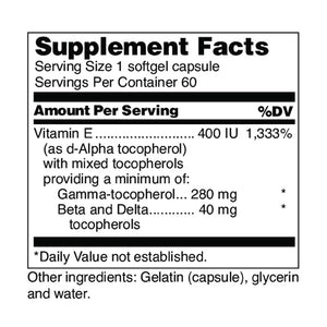 Nutri-E 400 Forte Douglas Laboratories
