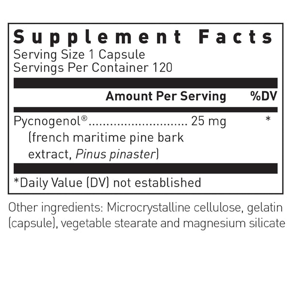PYCNOGENOL 25 MG by Douglas Laboratories at Nutriessential.com