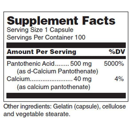 Pantothenic Acid Douglas Laboratories