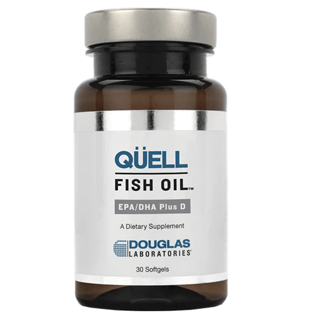 Quell Fish Oil EPA/DHA + D 60 softgels Douglas laboratories