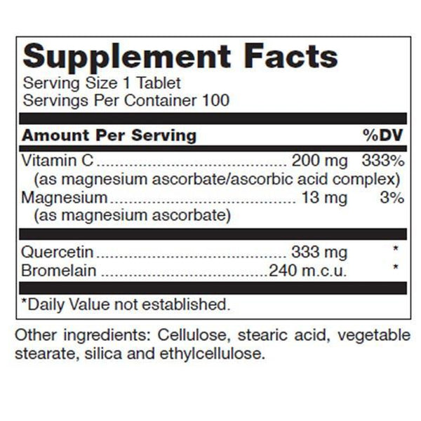 Quercetin-Bromelain Complex Douglas Laboratories