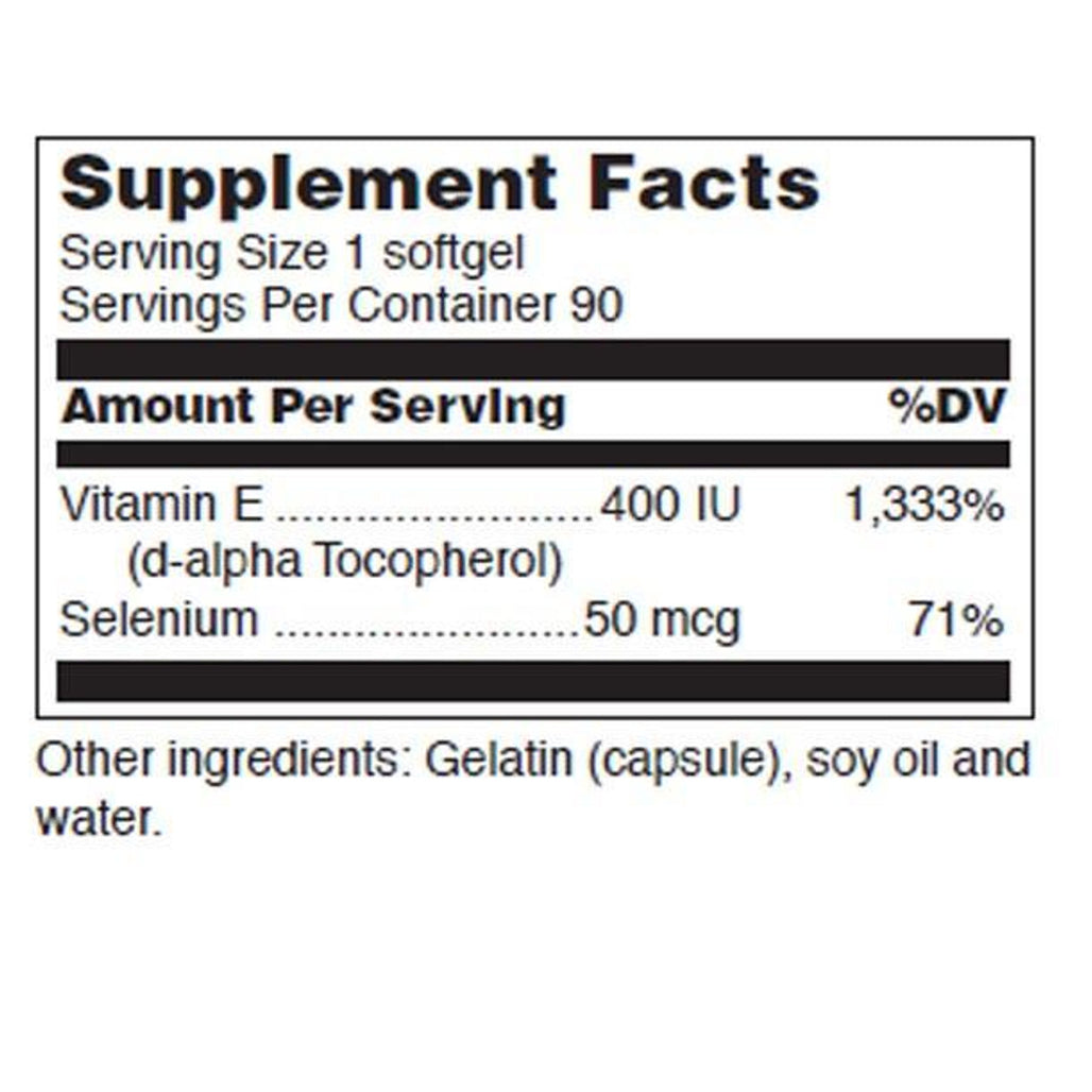 SELENIUM + VITAMIN E by Douglas Laboratories at Nutriessential.com