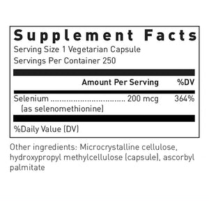 Seleno-Methionine 200mcg Douglas Laboratories