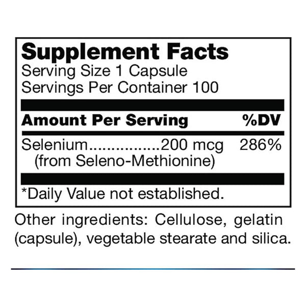Seleno-Methionine 200mcg Douglas Laboratories