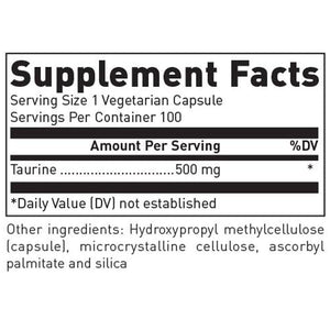 Taurine 500mg Douglas Laboratories