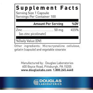 Zinc Picolinate (Capsules) Douglas Labs