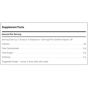 Corvalen Ribose 56 servings Douglas laboratories
