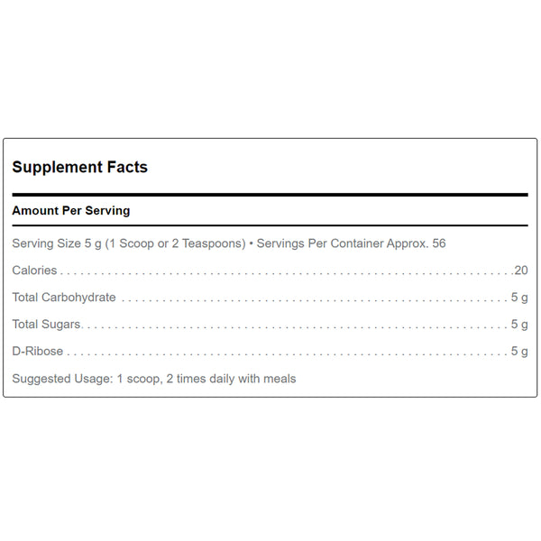 Corvalen Ribose 56 servings Douglas laboratories