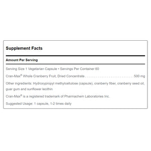 Cran-Max (500mg) Douglas Labs