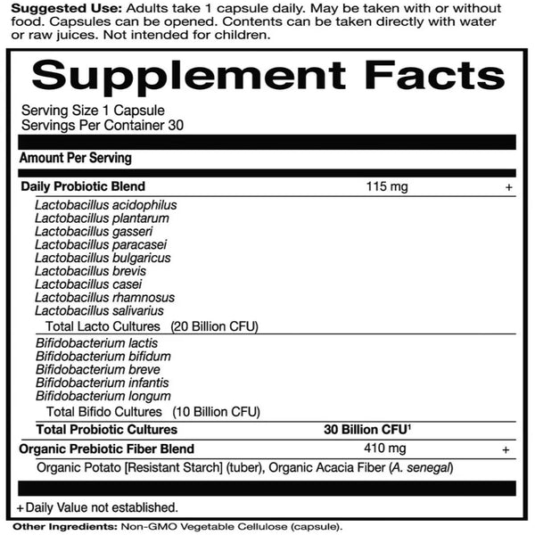 Dr. Formulated Once Daily 30 vegcaps Garden of life