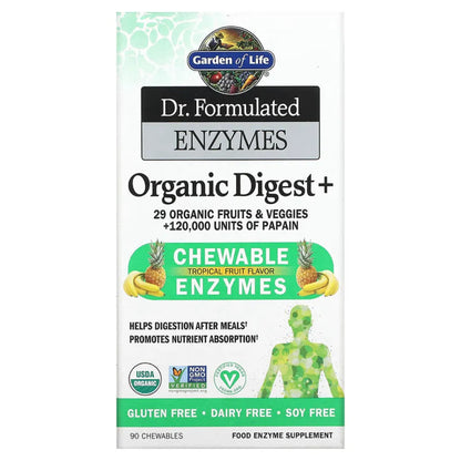 Dr. Formulated Organic Digest + Garden of life