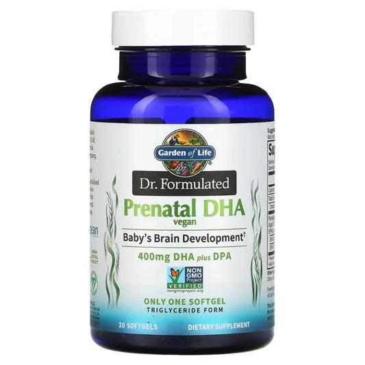 Dr. Formulated Prenatal DHA Vegan Garden of life
