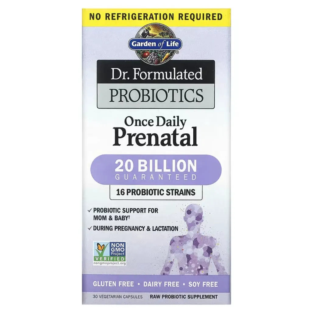 Dr. Formulated Prenatal Probiotics 30 Caps Garden of life