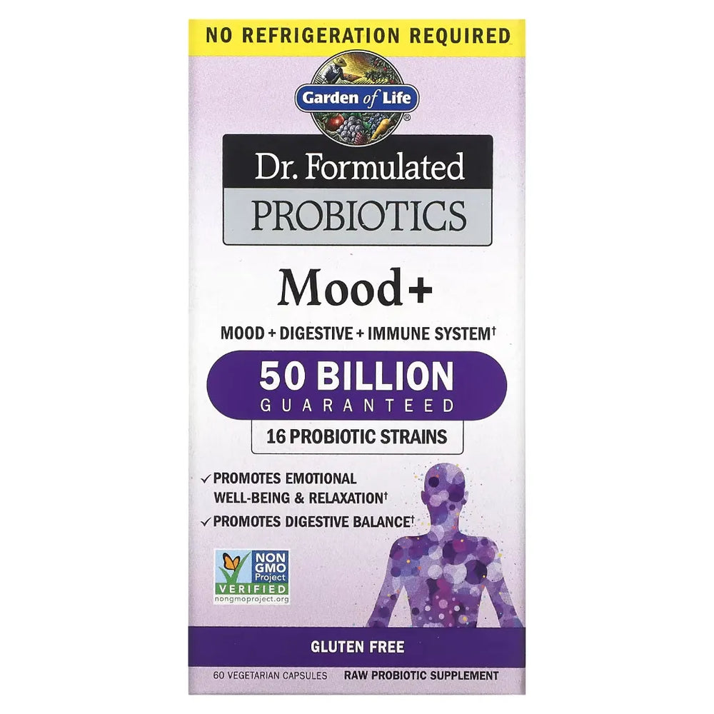 Dr. Formulated Probiotics Mood+ Shelf Stable Garden of life
