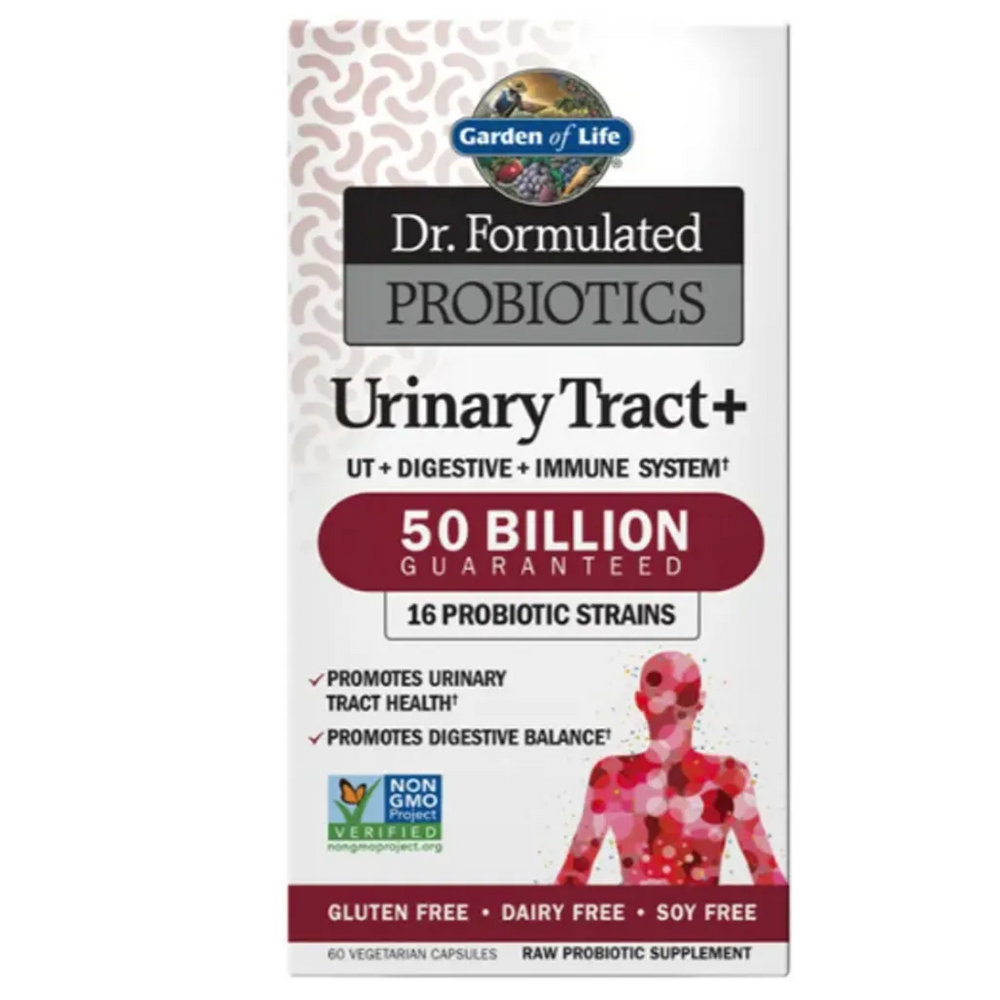 Dr. Formulated Probiotics Urinary Tract+ Shelf Stable by Garden of life | Promote Digestive Balance