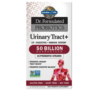 Dr. Formulated Probiotics Urinary Tract+ Shelf Stable by Garden of life | Promote Digestive Balance