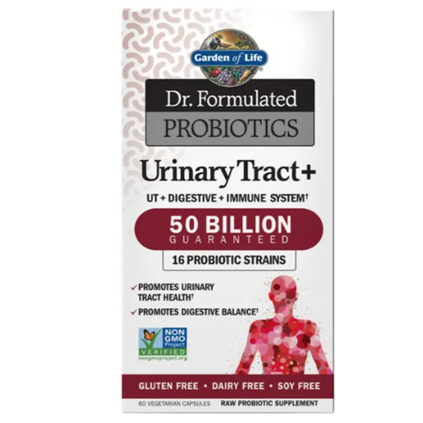 Dr. Formulated Probiotics Urinary Tract+ Shelf Stable by Garden of life | Promote Digestive Balance