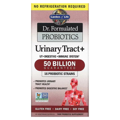 Dr. Formulated Probiotics Urinary Tract+ Shelf Stable Garden of life