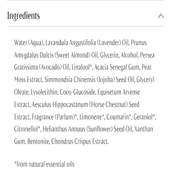 Moor Lav Calm Bath Essence Dr Hauschka Skincare