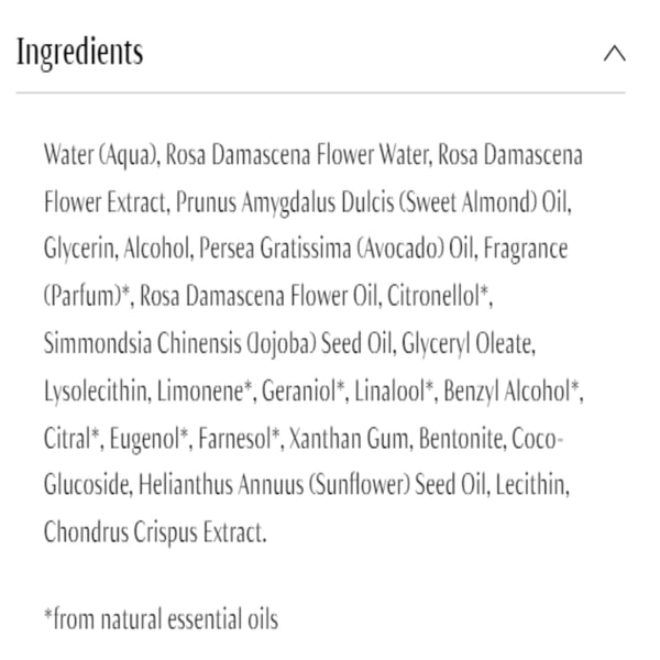 Rose Nurturing Bath Essence Dr Hauschka Skincare