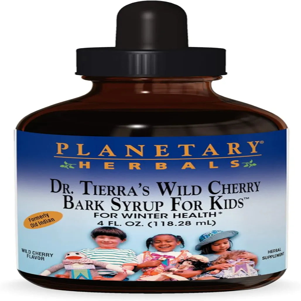 Dr.Tierra's Wild Cherry Brk Syr Kids Planetary Herbals