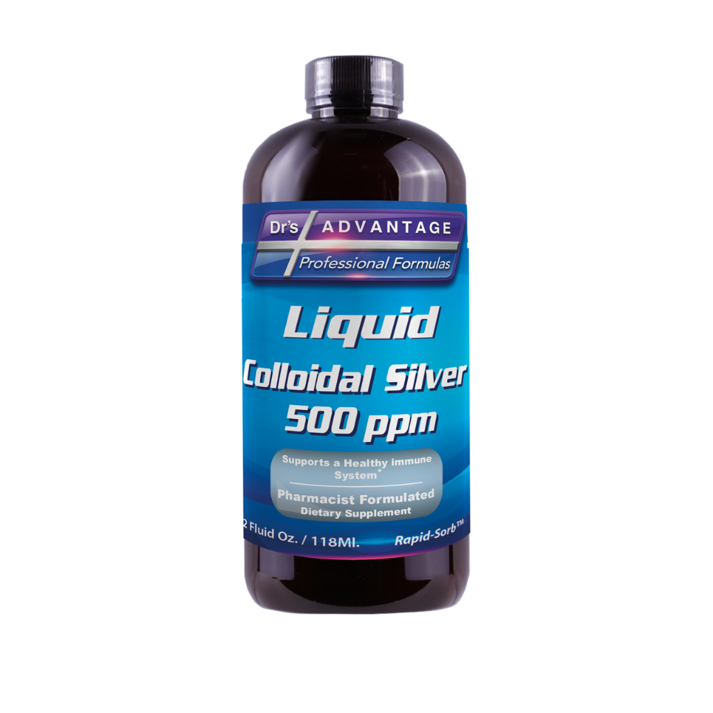 Colloidal Silver 500 ppm 2 oz Drs Advantage