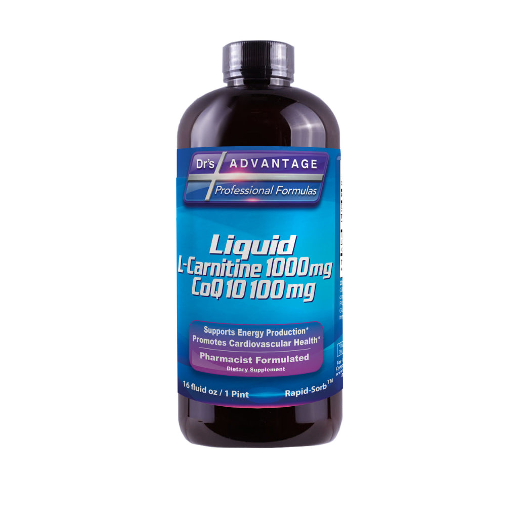 Liquid L-Carnitine CoQ10 16 fl oz Drs Advantage