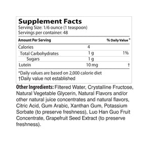 Liquid Lutein Supplement 8 oz Drs Advantage